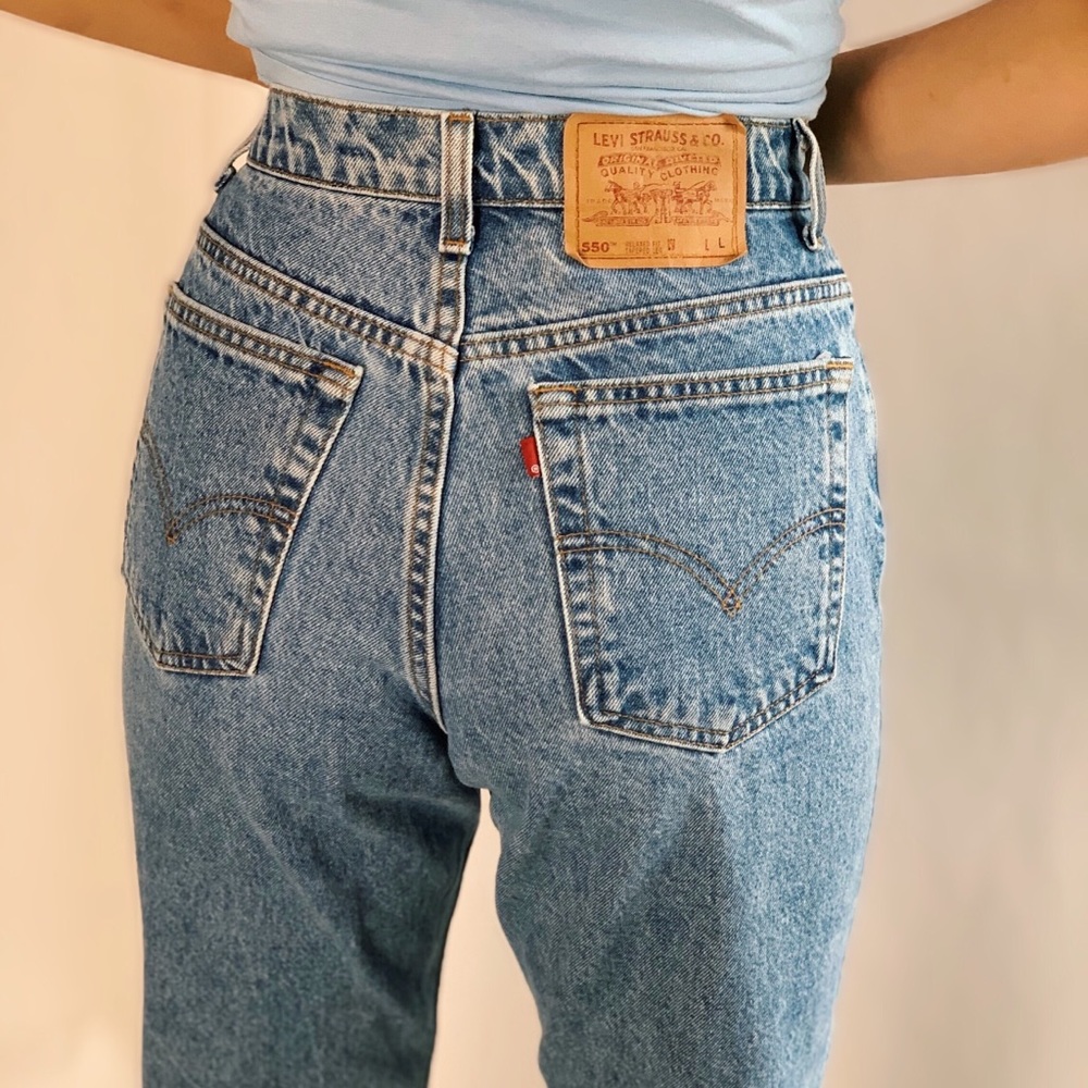 REAL vintage straight leg levis jeans